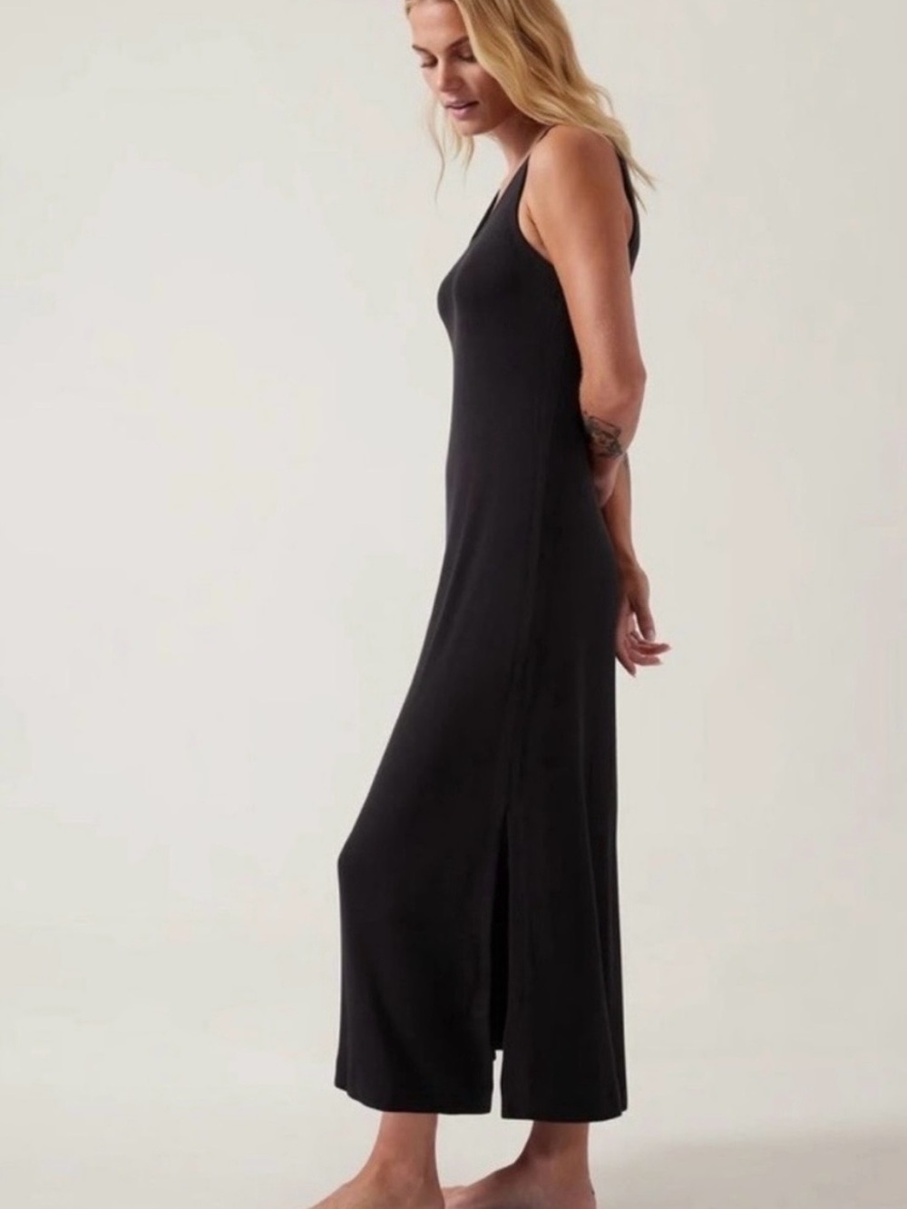 Athleta Well Rested Rib Sleep Tank Dress, SZ S/P - Picture 6 of 6